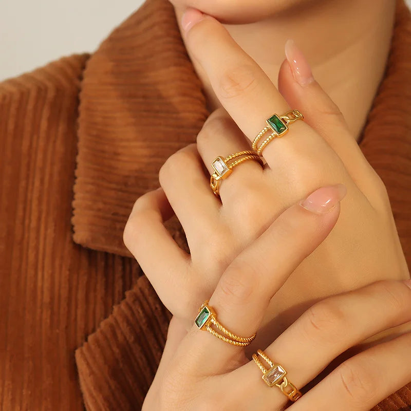 DAINTY GREEN | RING