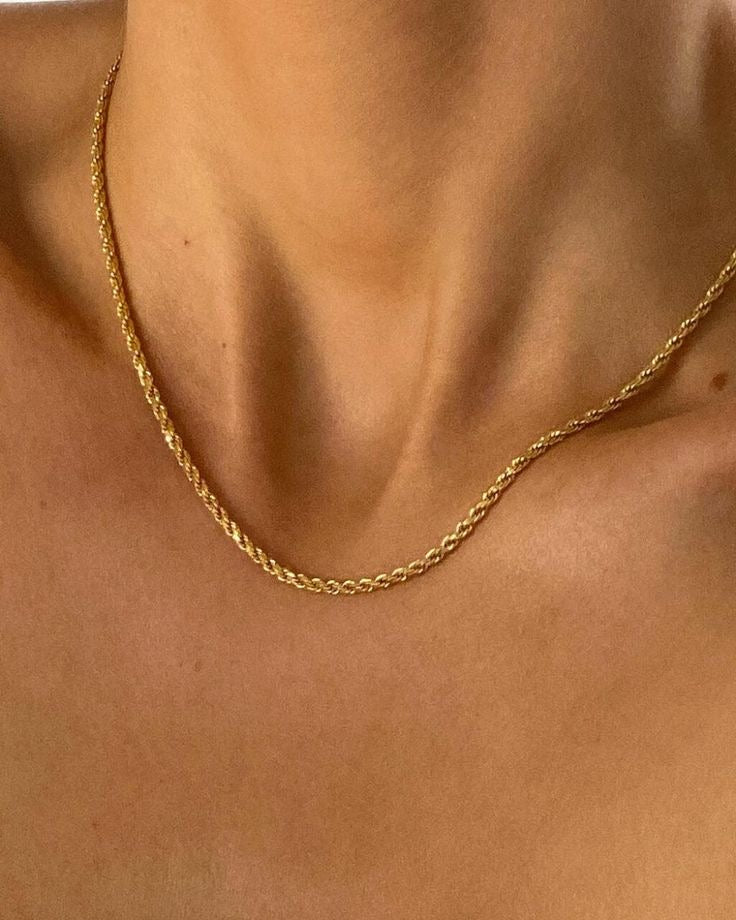 TWISTY SLIM | CHAIN NECKLACE